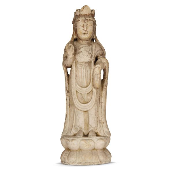 



A STATUE OF GUANYIN, CHINA, MING DYNASTY, 16TH-17TH CENTURY