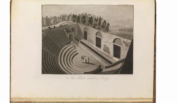 (Pompei  Illustrati 800) FUMAGALLI, Paolo. Pompeia. Trattato pittorico,   