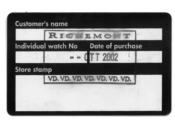 BAUME & MERCIER CRONOGRAFO ANNO 2002