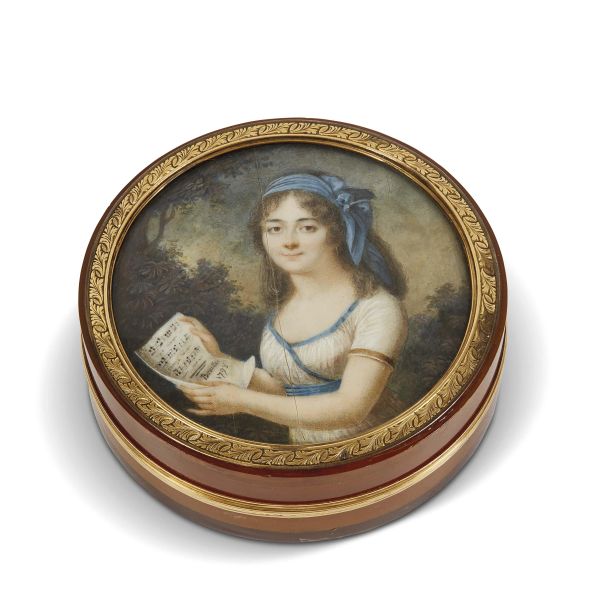 A FRENCH SNUFFBOX, EARLY 19TH CENTURY