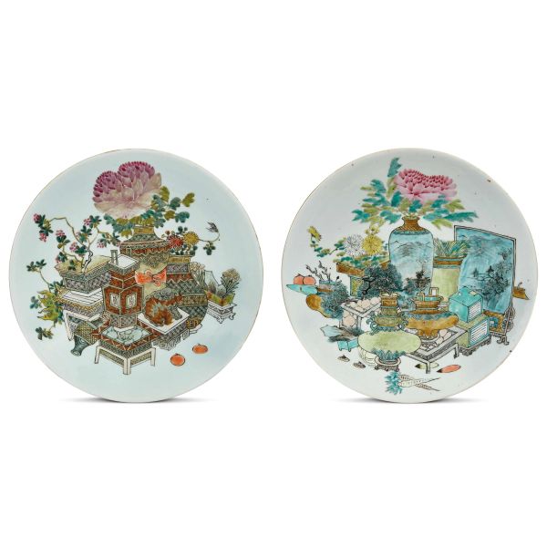 



TWO DISHES, CHINA, QING DYNASTY, 19TH&ndash;20TH CENTURY