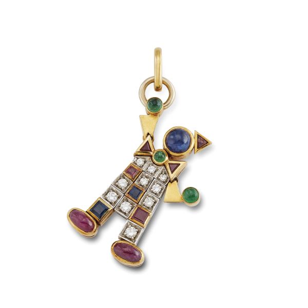      POMELLATO PENDENTE "CLOWN" 