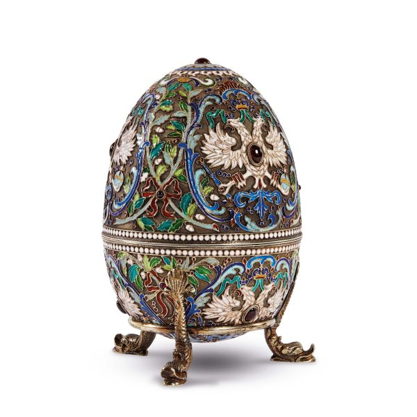 



A MOSCOW EGG, EARLY 20TH CENTURY
