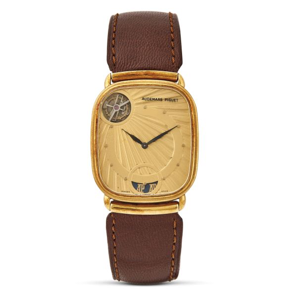      AUDEMARS PIGUET "SUNRAY" TOURBILLON AUTOMATIQUE ULTRAPIATTO REF. BA25643  