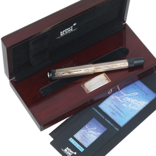      MONTBLANC "LORENZO DE MEDICI" SERIE PATRON OF ART PENNA STILOGRAFICA EDIZIONE LIMITATA N. 2344/4810,  [..]