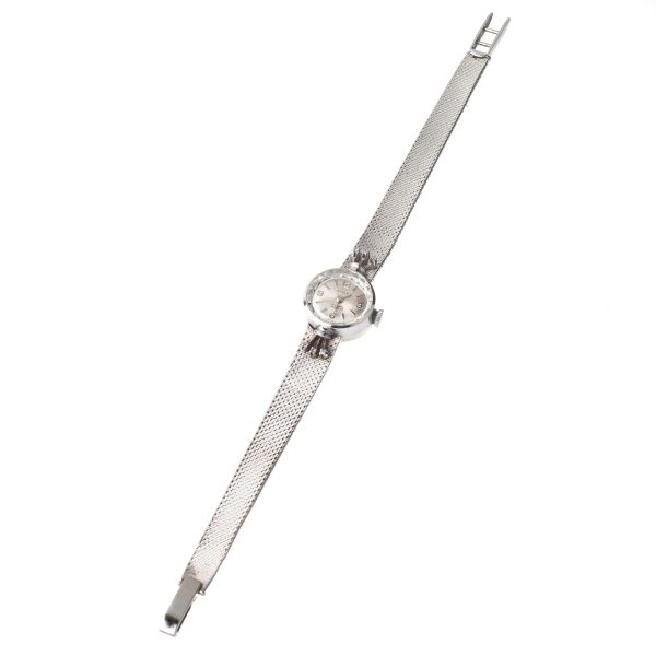 LADY'S WATCH IN 18KT WHITE GOLD