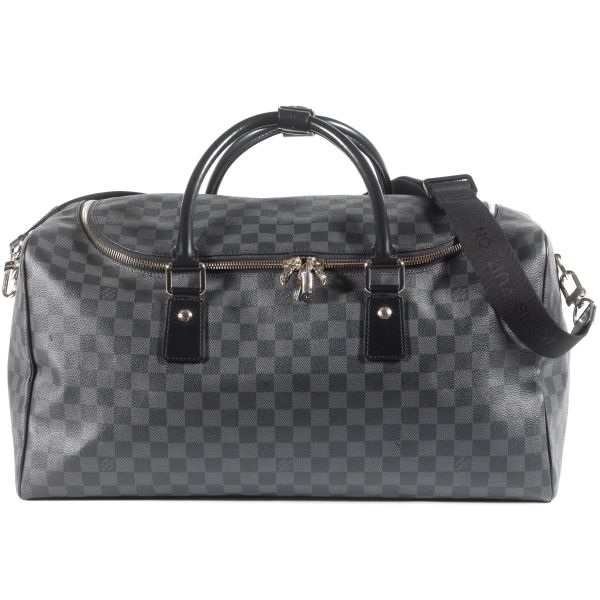 LOUIS VUITTON KEEPALL GRAPHITE DAMIER 45 BANDOULIERE