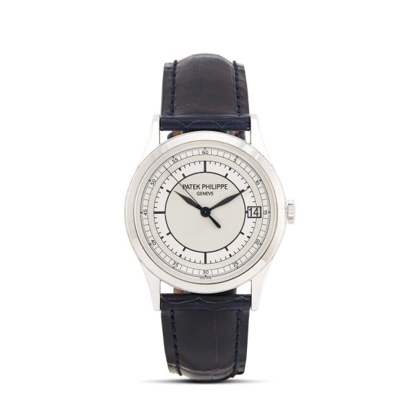PATEK PHILIPPE CALATRAVA REF. 5296G-001 N. 43566XX WHITE GOLD WRISTWATCH