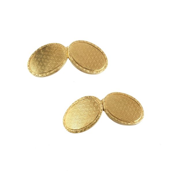 CUFFLINKS IN 14KT GOLD