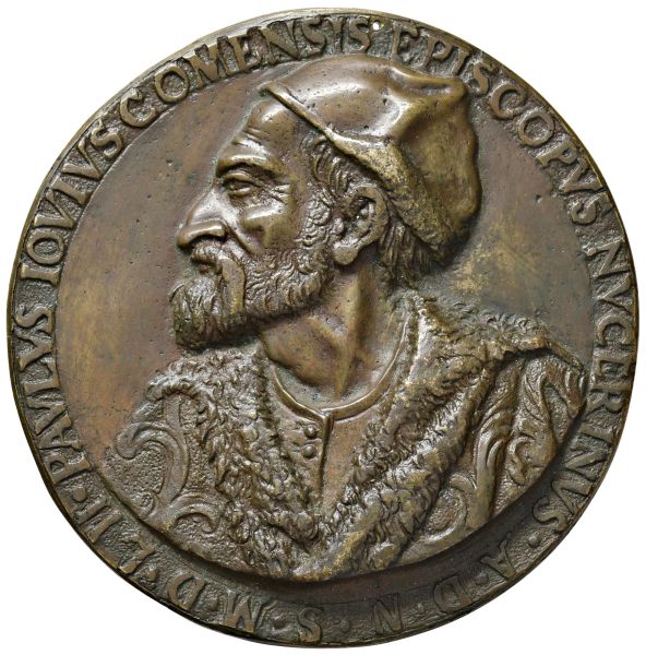 PAOLO GIOVIO (1483-1552) UMANISTA E LETTERATO DI COMO, VESCOVO DI NOCERA DEI PAGANI OPUS FRANCESCO DA SANGALLO (1494-1576)