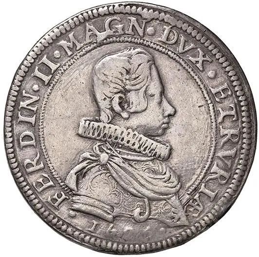 FIRENZE FERDINANDO II DE&rsquo; MEDICI (1621-1670) PIASTRA 1626/1623
