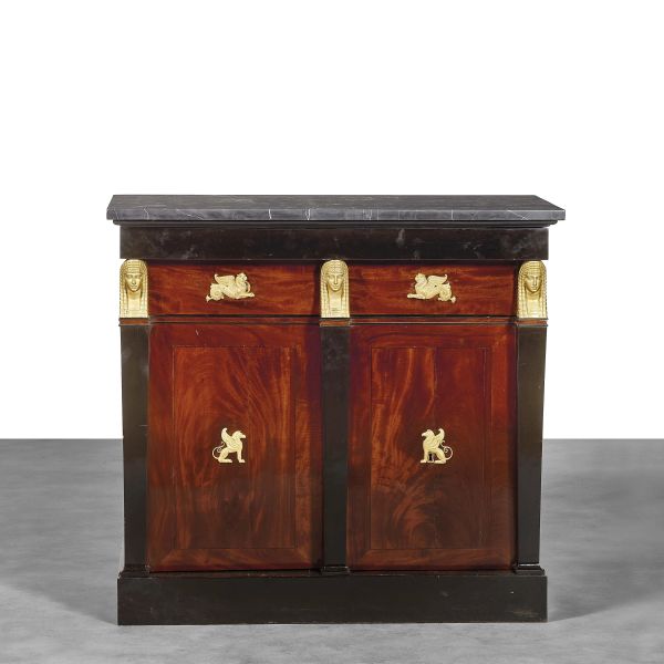 A COMMODE &Agrave; VANTAUX, FRANCE, 19TH CENTURY