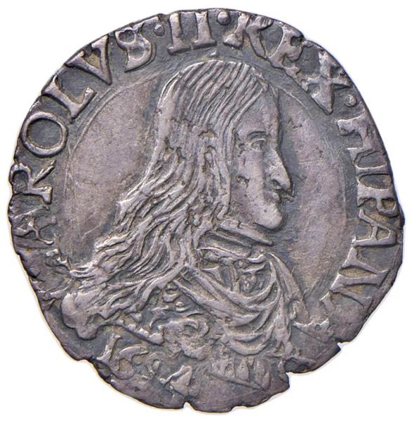 MILANO. CARLO II (1676-1700) OTTAVO DI FILIPPO 1694