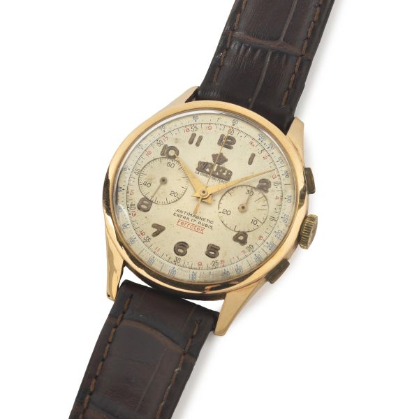 



WALKER YELLOW GOLD AND METAL CHRONOGRAPH 