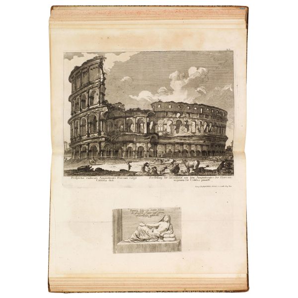 (Roma - Illustrati 700)   BARBAULT, Jean.   Denkm&auml;ler des Alten Roms.   Augsburg und Memmingen, Conrad Heinrich Stage, 1767.