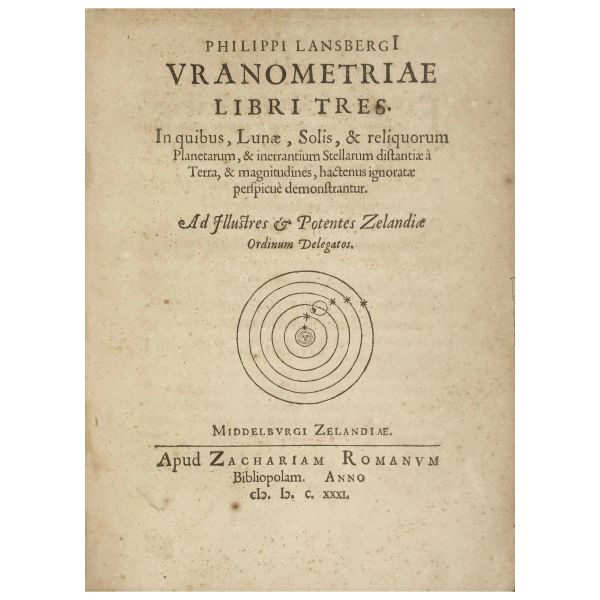Rare original edition of the most important work of its time on astronomical calculation