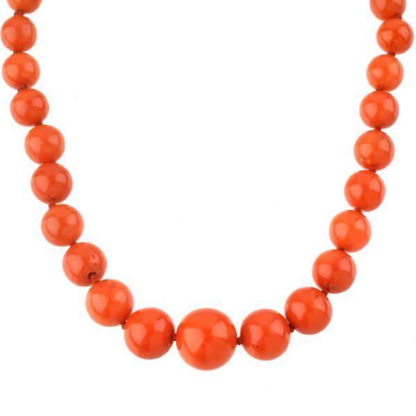 CORAL NECKLACE