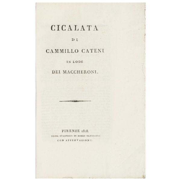 Esemplare intonso di questa rara prima edizione