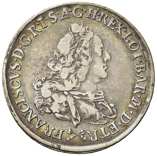 FIRENZE TRE RARI FRANCESCONI IN ARGENTO DI FRANCESCO II DI LORENA (1737-1765)