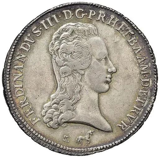 FIRENZE, FERDINANDO III DI LORENA (1790-1801), FRANCESCONE 1798