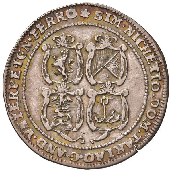      MURANO. GIOVANNI CORNER II CXI DOGE (1709-1722) OSELLA 1721 