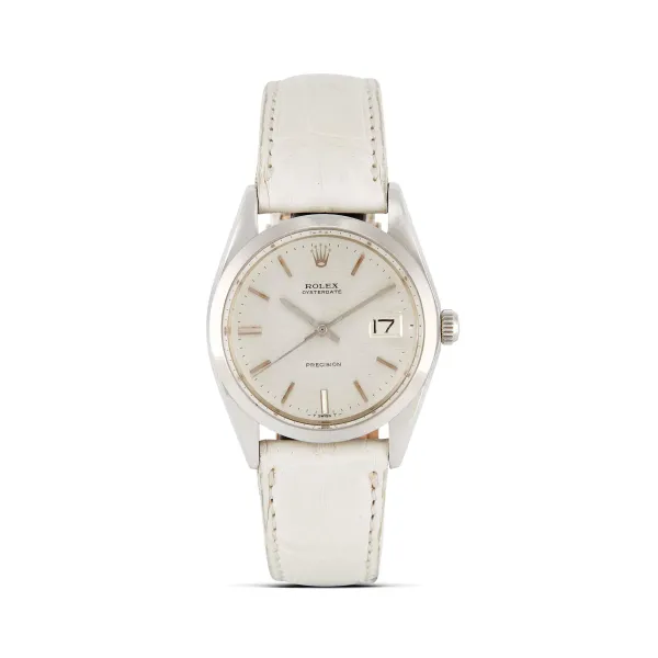 Rolex - 



ROLEX OYSTERDATE PRECISION REF. 6694 N. 26603XX STAINLESS STEEL WRISTWATCH, 1971
