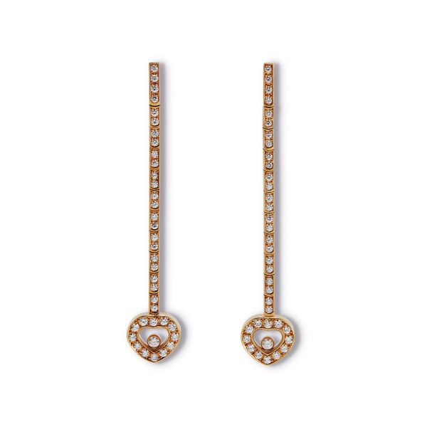 Chopard - 



CHOPARD HAPPY DIAMONDS PAIO DI LUNGHI ORECCHINI