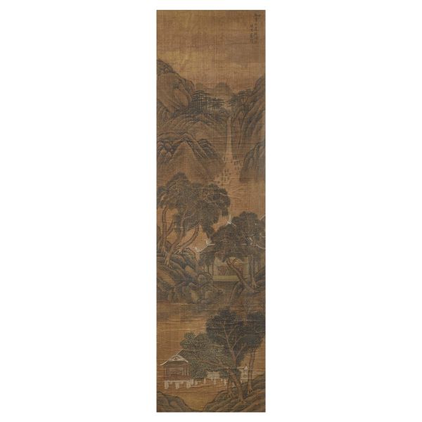 



A PAINTING, QING DYNASTY, 19TH-20TH CENTURY, APOCRYPHAL SIGNATURE OF LAN YING