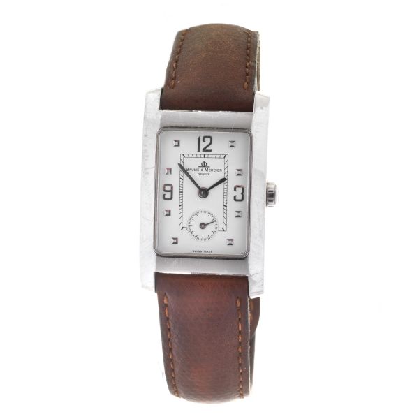 BAUME & MERCIER REF. MV045063 STAINLESS STEEL WRISTWATCH
