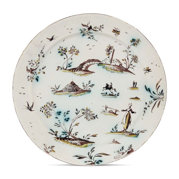 



A DISH, LIGURIA, 18TH CENTURY