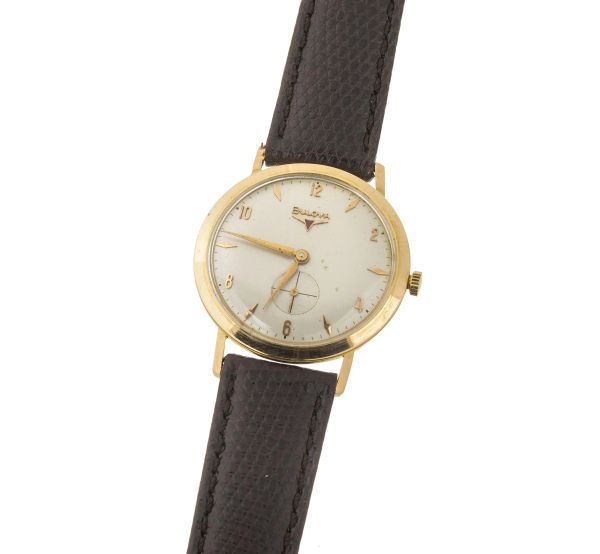 



BULOVA YELLOW GOLD WRISTWATCH N. 1-62XX