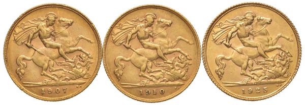 GRAN BRETAGNA. TRE MEZZE STERLINE