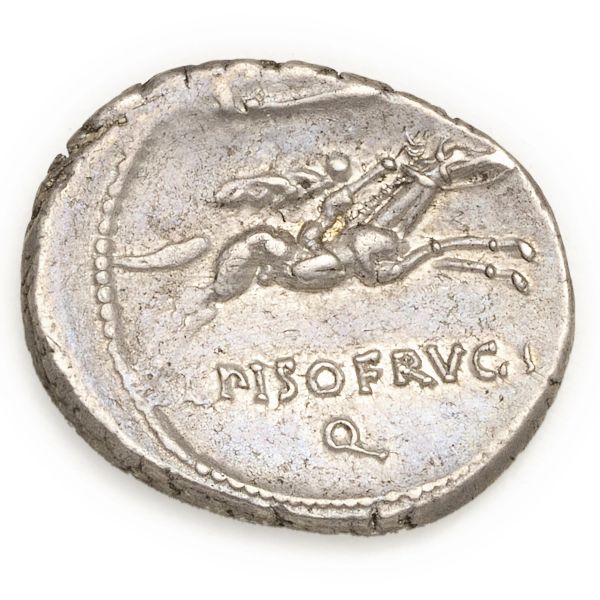 Calpurnia - Denario L. Calpurnius Piso Frugi (90 a.C.) - Zecca: Roma