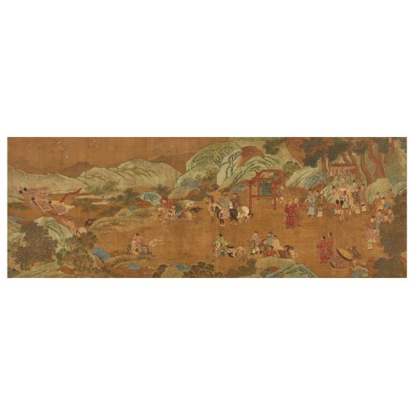 



COPPIA DI PAESAGGI CON GUERRIERI, CINA, SEC. XVII/XVIII