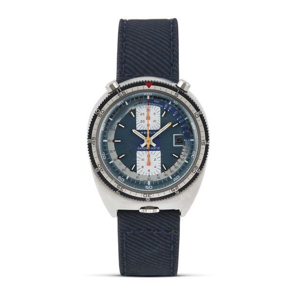 BREITLING CHRONOMAT "PULT PUPITRE" REF. 2117 N. 13699XX STAINLESS STEEL WRISTWATCH