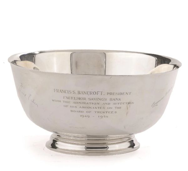 TIFFANY & CO, 1947-1955, BOWL