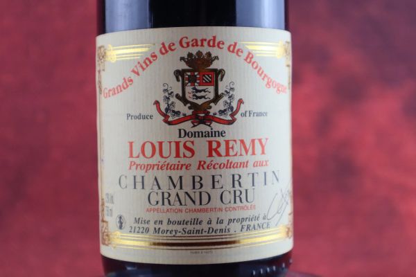 



Chambertin Domaine Louis Remy 2002