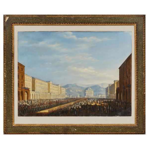 



Attribuito a Carlo Bossoli (Lugano 1815 - Torino 1884)