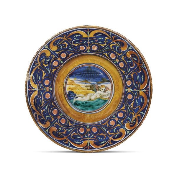 PIATTO, GUBBIO, 1525-1530 CIRCA