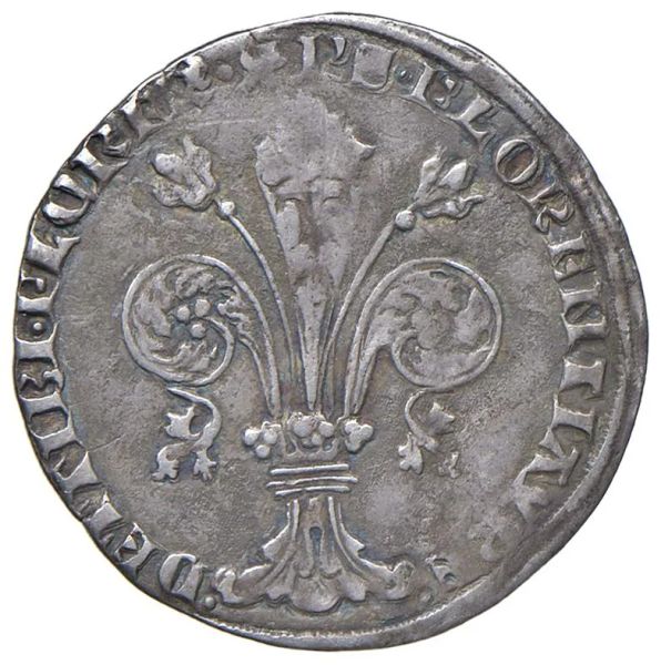 



FIRENZE. REPUBBLICA (sec. XIII-1532). GUELFO DA 5 SOLDI II semestre 1349 (simbolo: mano, Andrea di Rucco di Savino)