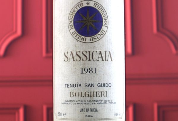 



Sassicaia Tenuta San Guido 1981