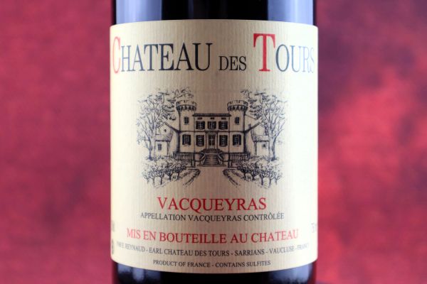 Vacqueyras Réserve Château Des Tours 2012