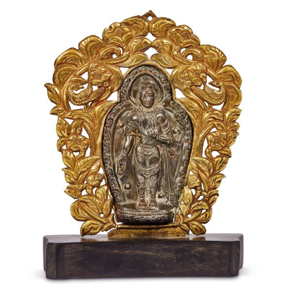 



PLAQUE DEPICTING A DEITY, TIBET, 18TH CENTURY