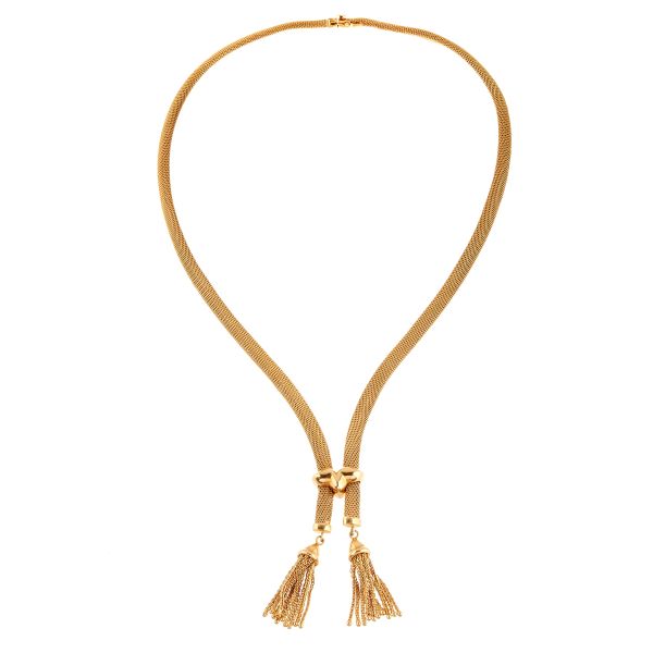 NECKLACE IN 18KT YELLOW GOLD