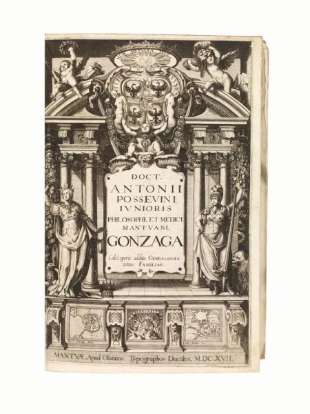 (Gonzaga &ndash; Illustrati 600) POSSEVINO, Antonio. Doct. Antonii