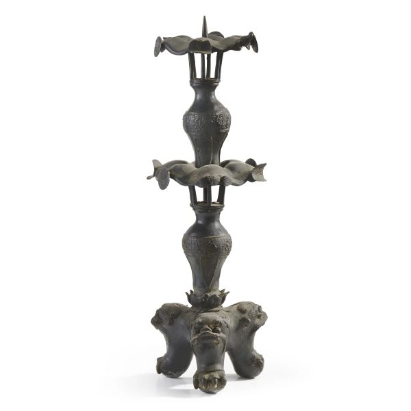 



A BRONZE RITUAL STAND, CHINA, MING DYNASTY 