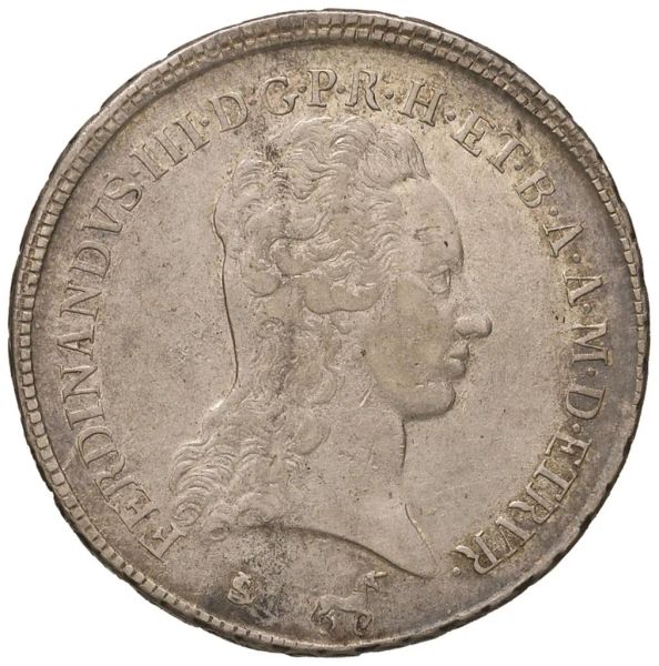 FIRENZE FERDINANDO III DI LORENA (1790-1801) FRANCESCONE 1797