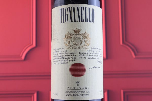



Tignanello Antinori 1991
