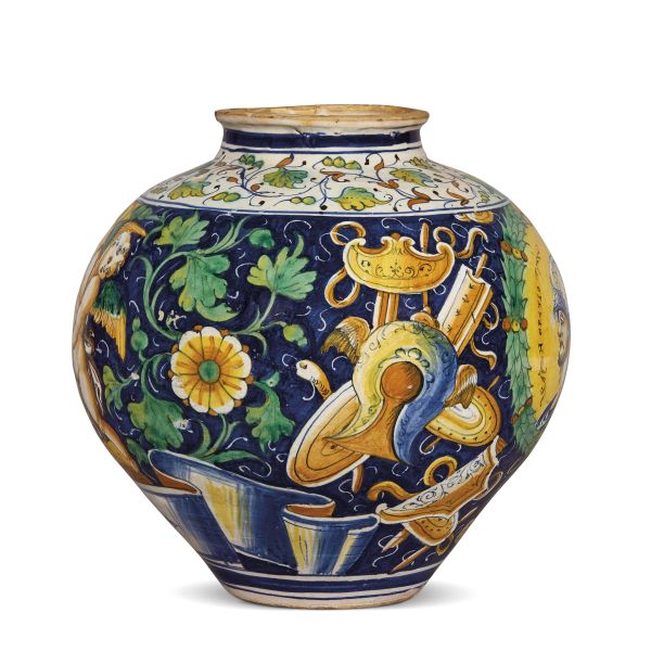 GRANDE VASO A BOCCIA, VENEZIA, MASTRO DOMENICO E COLLABORATORI, 1560 CIRCA