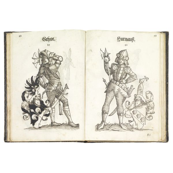 (Illustrati 500)   MAIR, Paul Hector - WEIDITZ, Christoph.   Bericht und antzaigen der loblichen Statt Augspurg  . Augsburg, Melchior Kriegstein fur P. H. Mair, 1550.